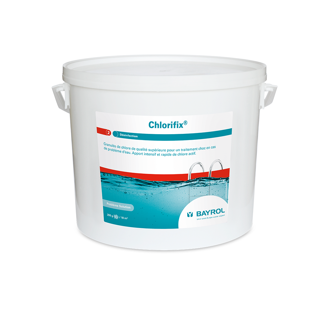 Chlore Choc Piscine Bayrol Chlorifix, Granulé 5 Kg à Prix Carrefour