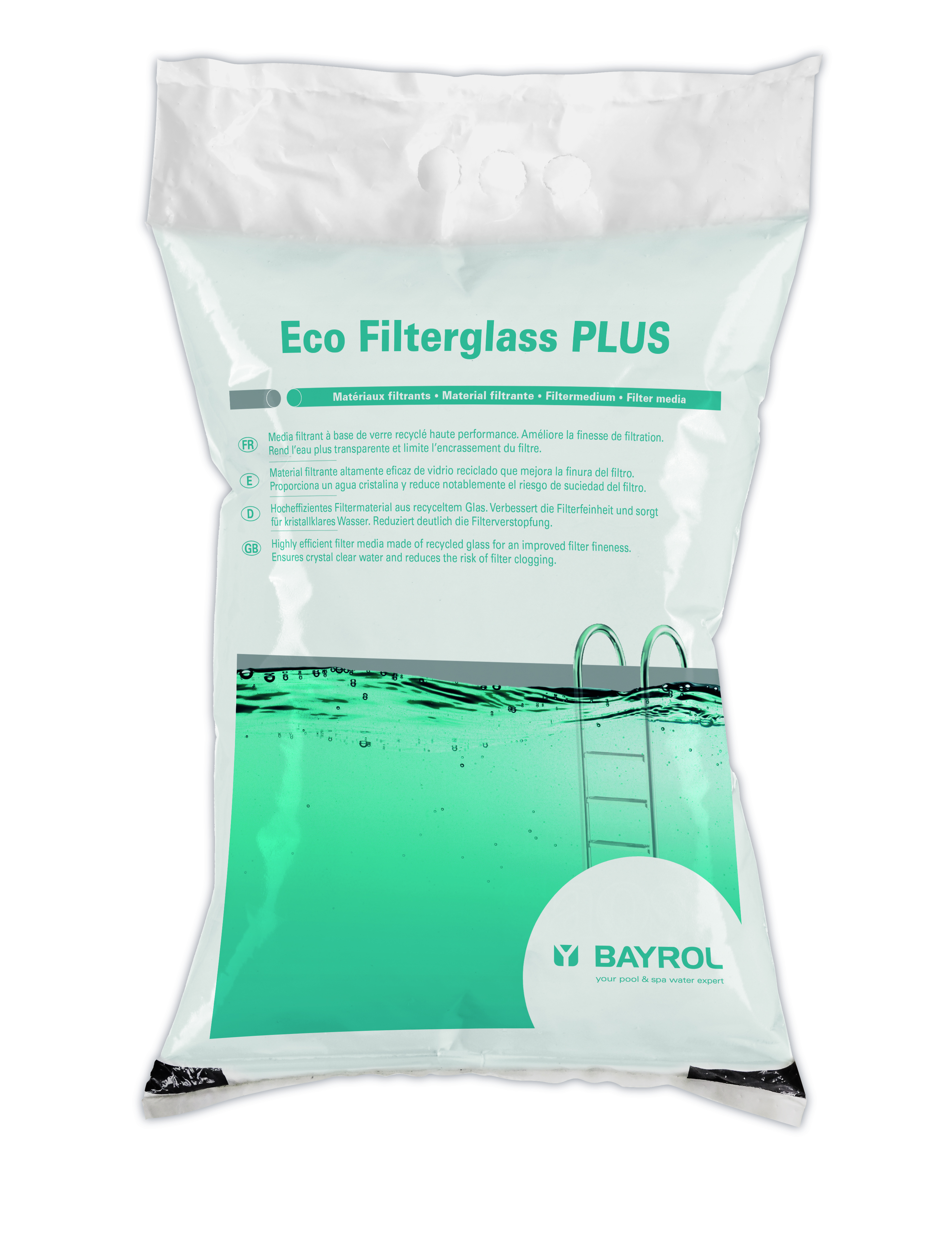 Eco Filterglass Plus - Verre filtrant pour piscine